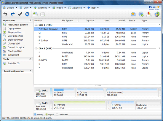 Free Partition Magic Software