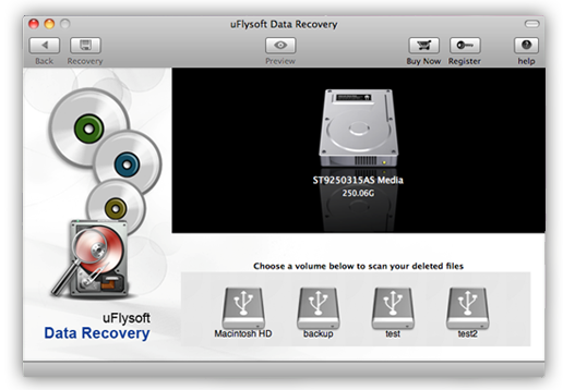 UFlysoft Data Recovery For Mac