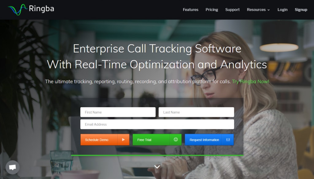 Inbound Call Tracking for businesses of every size with Ringba